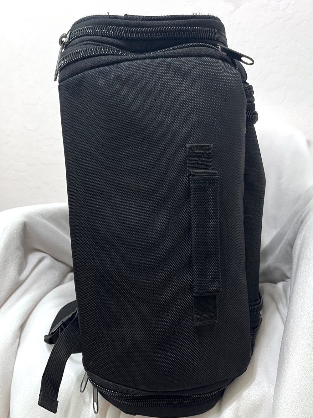 HYLETE Icon Expandable Gym Backpack/Travel Duffel Bag - Stealth Black - Picture 5 of 5